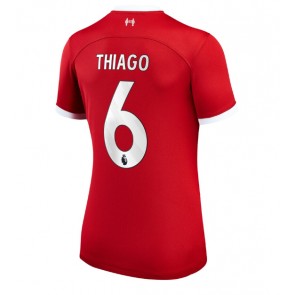 Liverpool Thiago Alcantara #6 Dámské Domácí Dres 2023-24 Krátký Rukáv